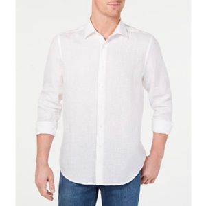 Mens Tasso Elba Linen Shirt
